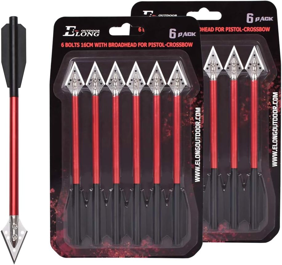 Crossbow Bolt Broadhead - مسامير القوس والنشاب من الألومنيوم سهام