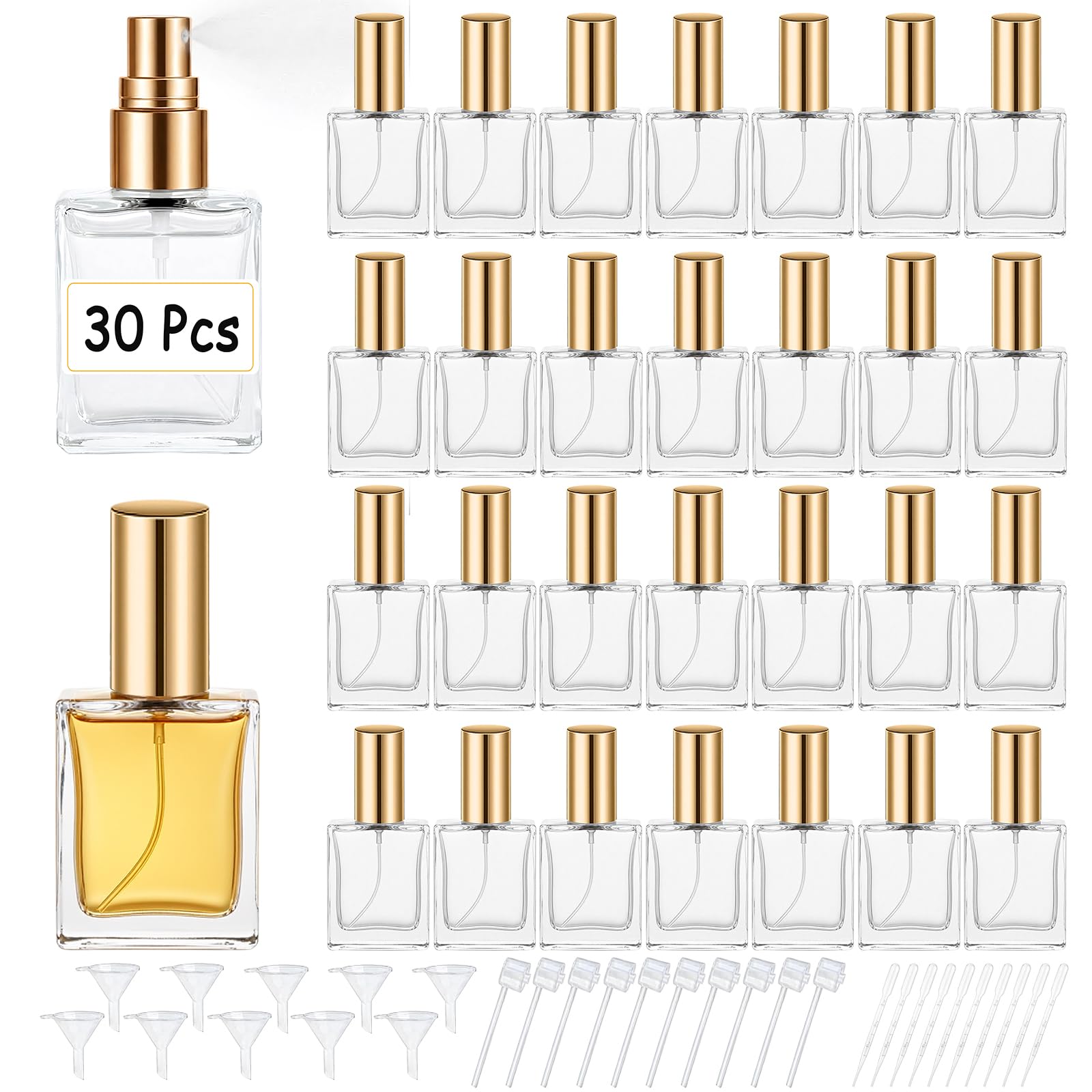 Scent Eliminator Spray - زجاجات عطر زجاجية شفافة عالية الجودة