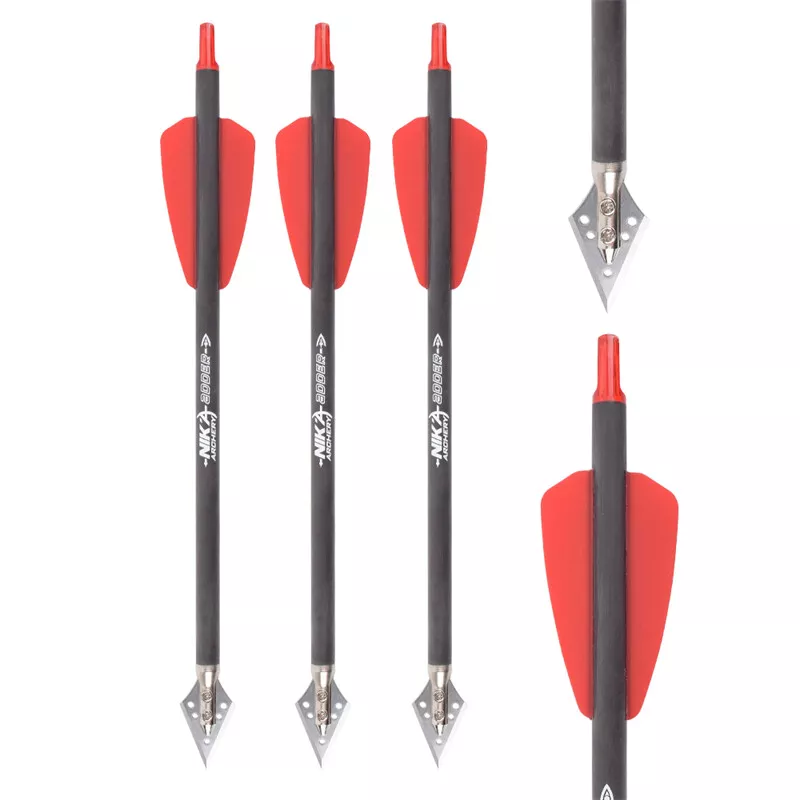 Crossbow Bolt Broadhead - 3-6 قطعة 7.5in مسامير القوس والنشاب