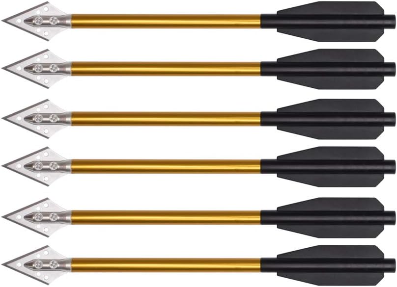 Crossbow Bolt Broadhead - مسامير القوس والنشاب من الألومنيوم سهام