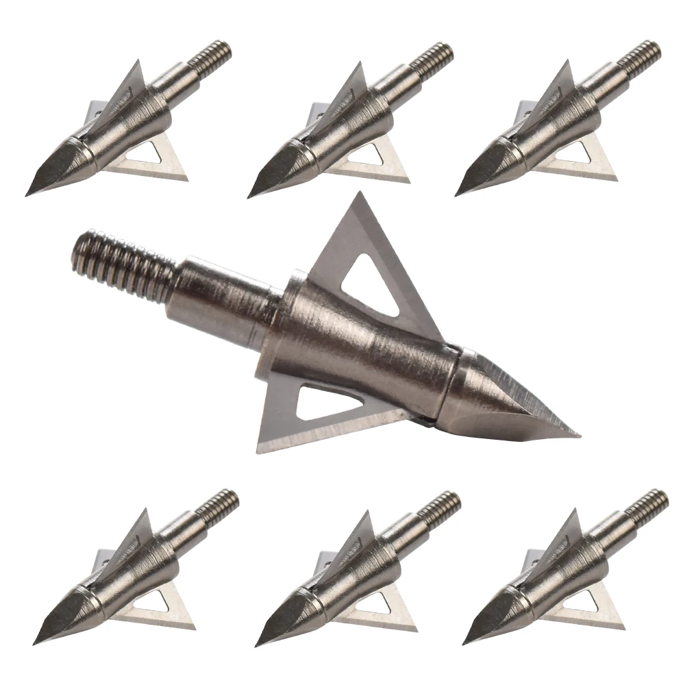 Crossbow Bolt Broadhead - 12X رؤوس سهام صيد بـ 3