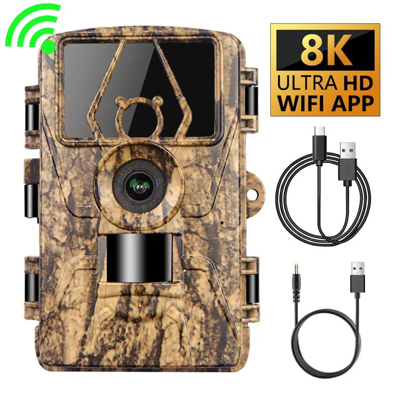 Outdoor Hunting Camera Wifi - كاميرا تتبع واي فاي 8k Pr801w