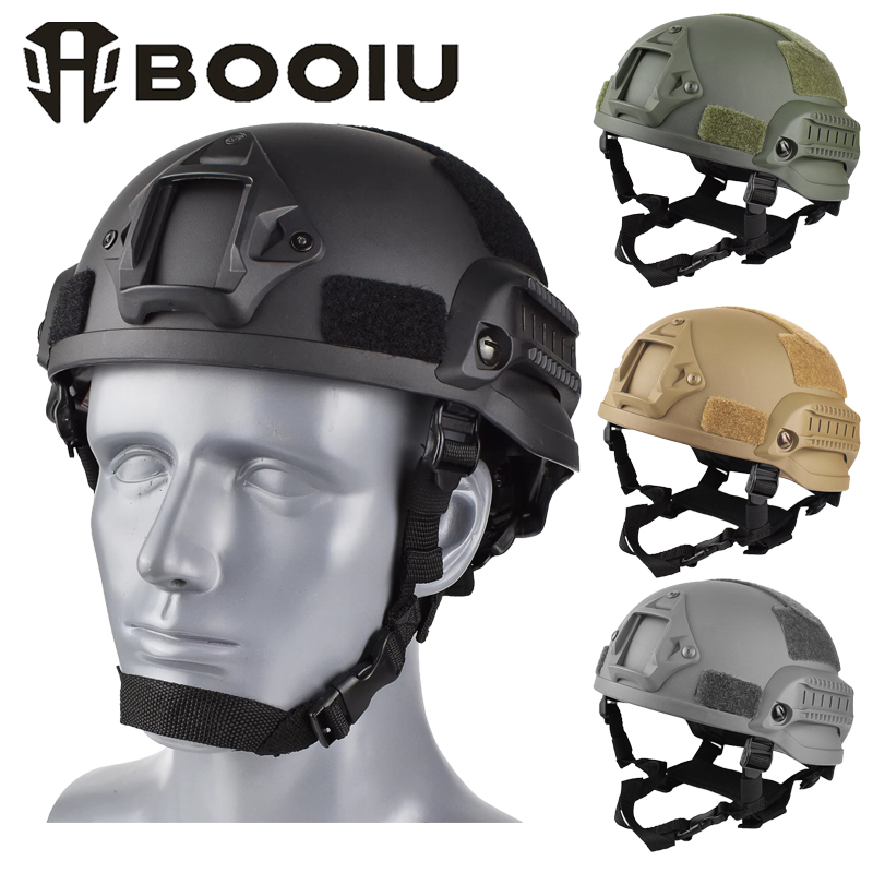 Outdoor Hunting Equipment - خوذة BOOIU التكتيكية MICH 2002 خفيفة