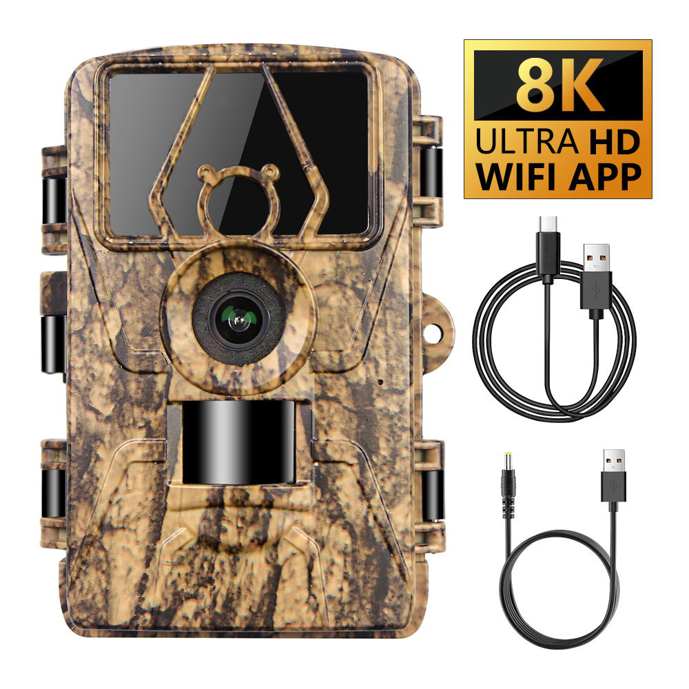 Outdoor Hunting Camera Wifi - كاميرا PR801W فائقة الوضوح بدقة 8K