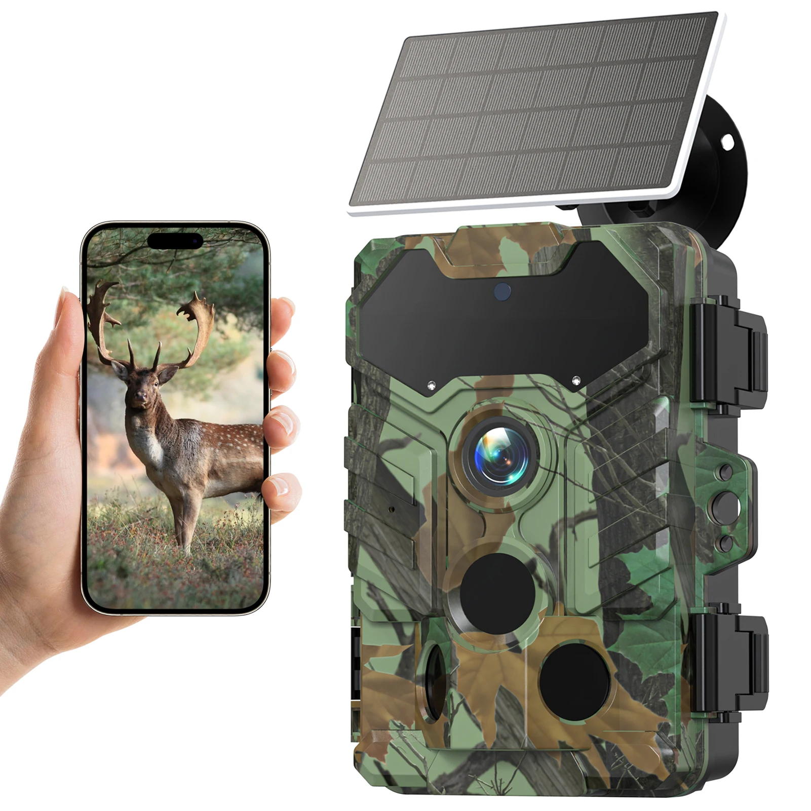 Outdoor Hunting Camera Wifi - كاميرا تعمل بالطاقة الشمسية في الهواء
