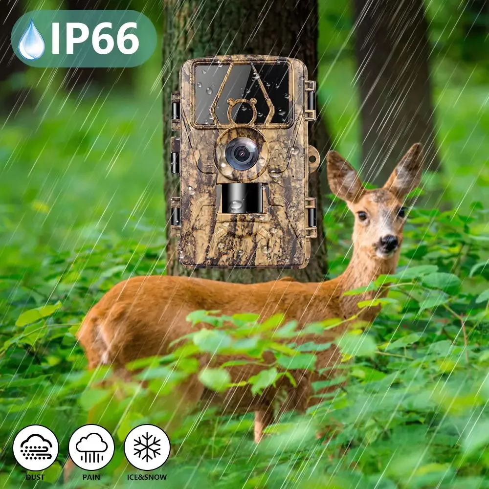 كاميرا تتبع مقاومة للماء PR801 - مراجعة Outdoor Hunting Camera Wifi وسعره