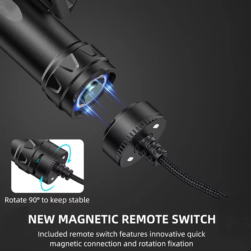 مصباح يدوي تكتيكي Richfire بقو - مراجعة Tactical Flashlight Rechargeable وسعره