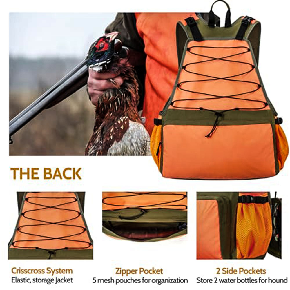 سترة صيد تكتيكية للرجال، حقيبة - مراجعة Hunting Quail وسعره