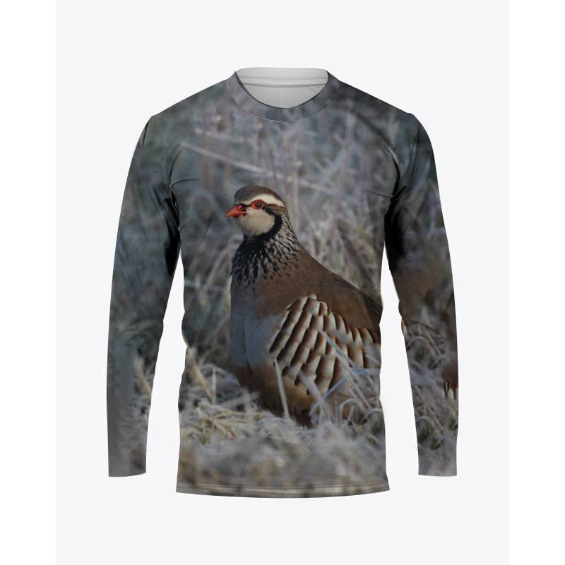 بلوفر رجالي بأكمام طويلة واسع  - مراجعة Hunting Quail وسعره
