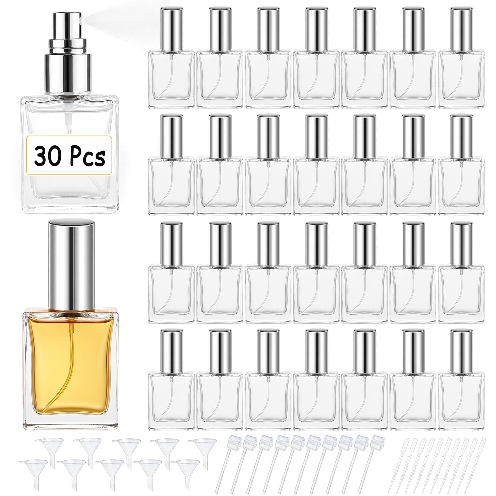 زجاجات عطر زجاجية شفافة عالية  - مراجعة Scent Eliminator Spray وسعره