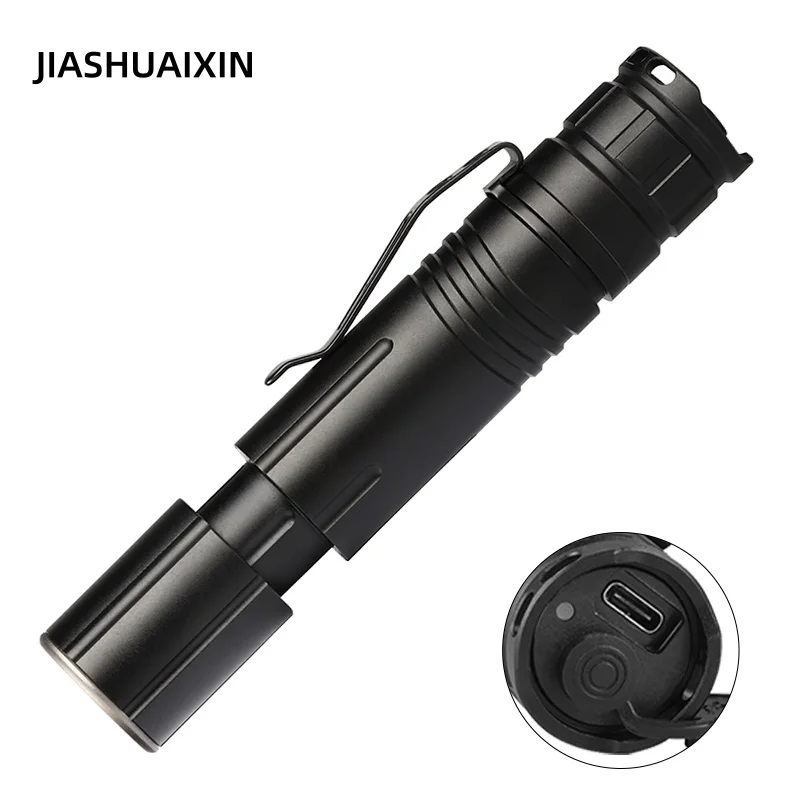 JIASHUAIXIN جديد XHP50 Zoom Ty - مراجعة Tactical Flashlight Rechargeable وسعره