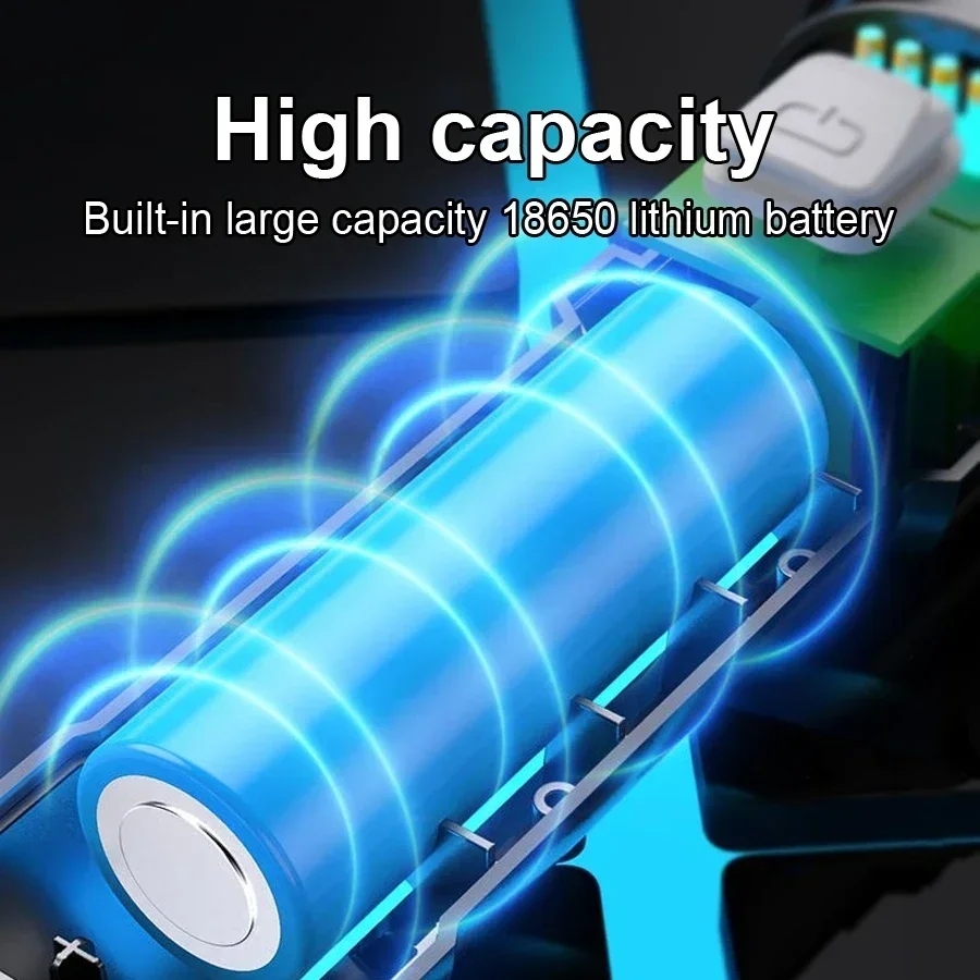 مصباح يدوي فائق السطوع بقوة 10 - مراجعة Tactical Flashlight Rechargeable وسعره
