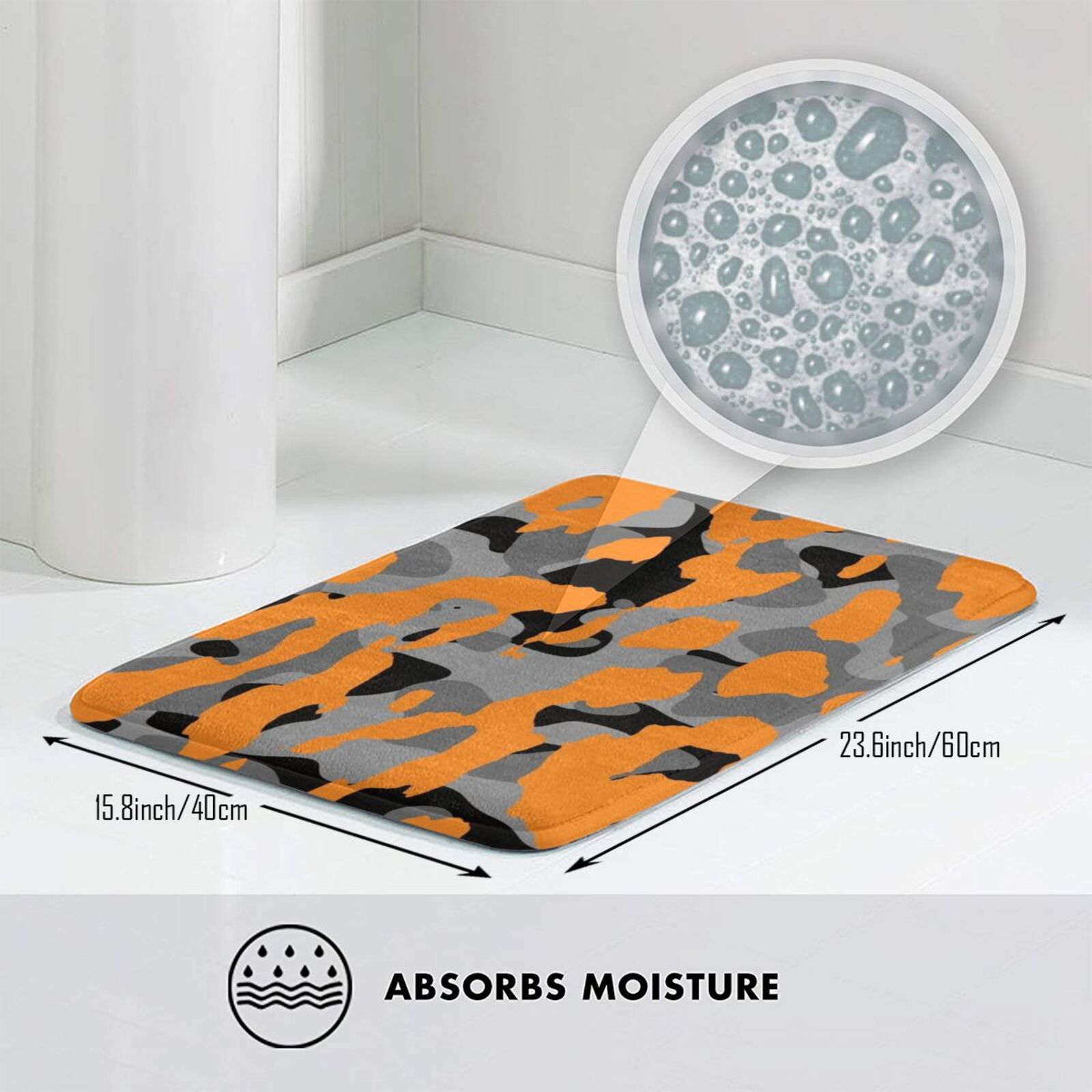 البرتقال كامو حصيرة البساط الس - مراجعة Hunting Outdoor Mat وسعره