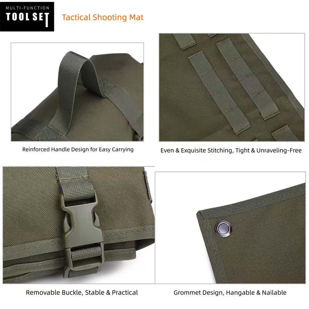 بساط تدريب على الرماية مزدوج ا - مراجعة Hunting Outdoor Mat وسعره