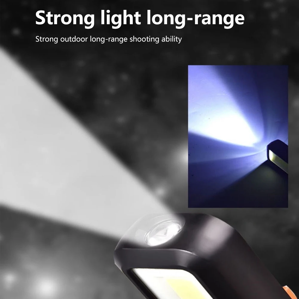 قوية COB LED ضوء العمل سيارة ا - مراجعة Tactical Flashlight Rechargeable وسعره
