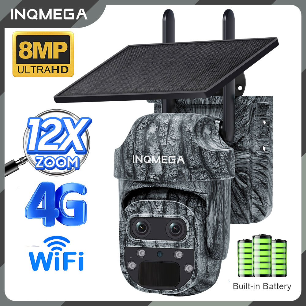 كاميرا 4K 8MP 4G SIM WIFI تعمل - مراجعة Outdoor Hunting Camera Wifi وسعره