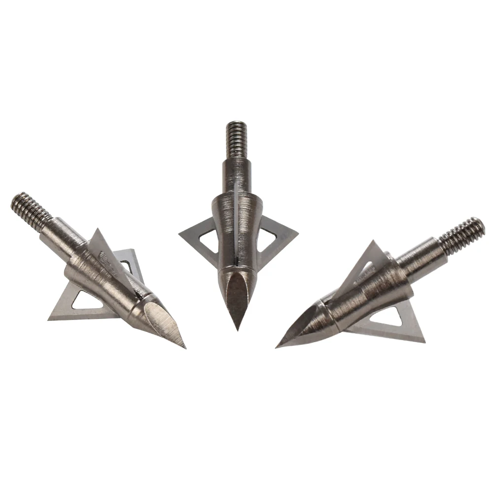 12X رؤوس سهام صيد بـ 3 شفرات 8 - مراجعة Crossbow Bolt Broadhead وسعره