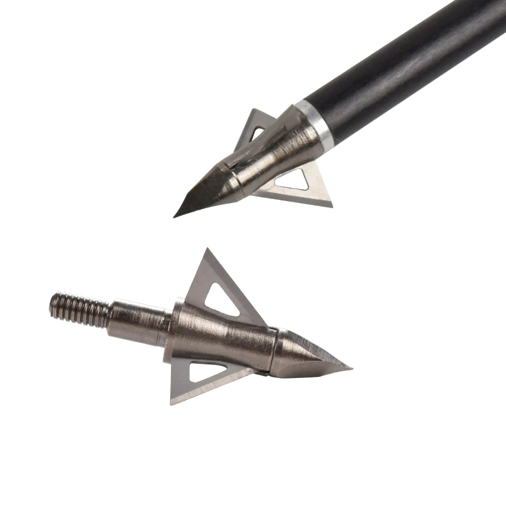 12X رؤوس سهام صيد بـ 3 شفرات 8 - مراجعة Crossbow Bolt Broadhead وسعره