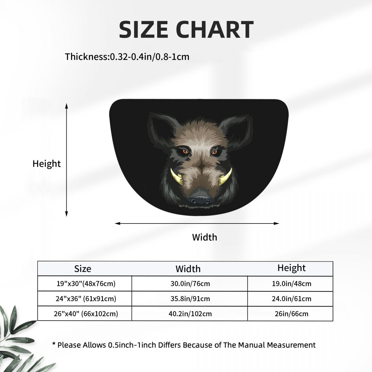 سجادة أرضية نصف دائرية من الفل - مراجعة Hunting Outdoor Mat وسعره