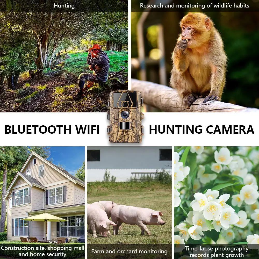 كاميرا تتبع واي فاي 8k Pr801w  - مراجعة Outdoor Hunting Camera Wifi وسعره