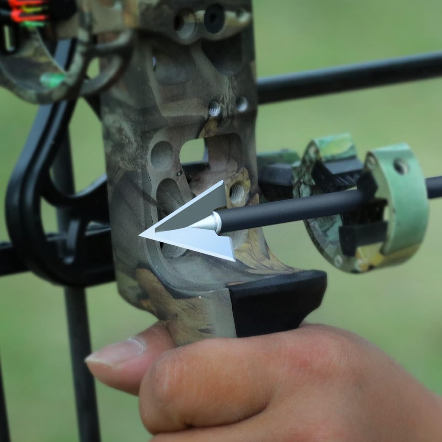 6 قطع رؤوس سهام صيد ثابتة بثلا - مراجعة Crossbow Bolt Broadhead وسعره